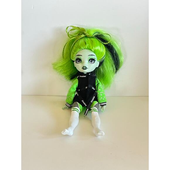 Harley Limestone Rainbow Vision Shadow High Doll Outfit Neon Green Black Coat - Picture 1 of 5